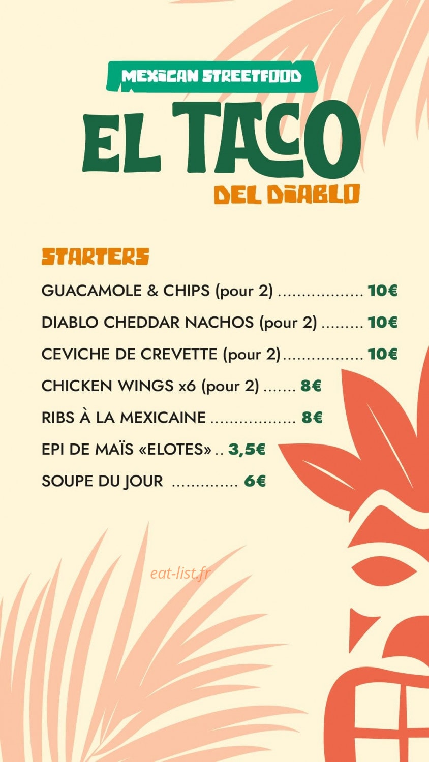 Palmito — carte page 4