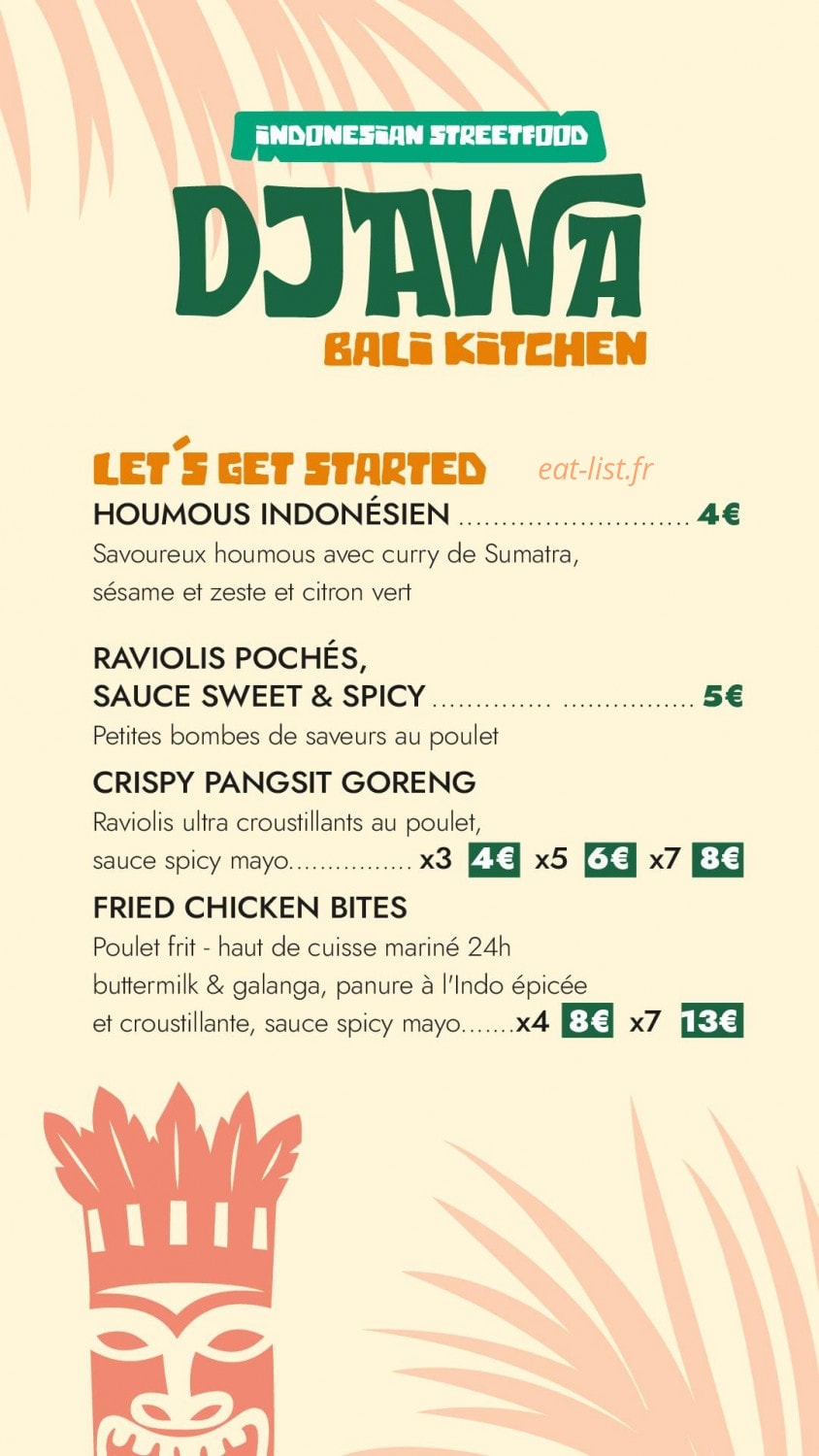 Palmito — carte page 2