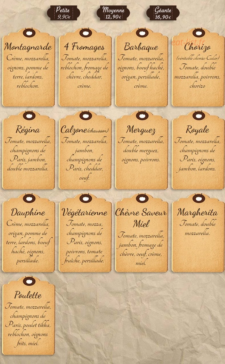 Pépé Joe — carte page 1