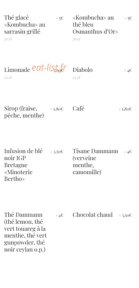 Sarrasin — carte page 6