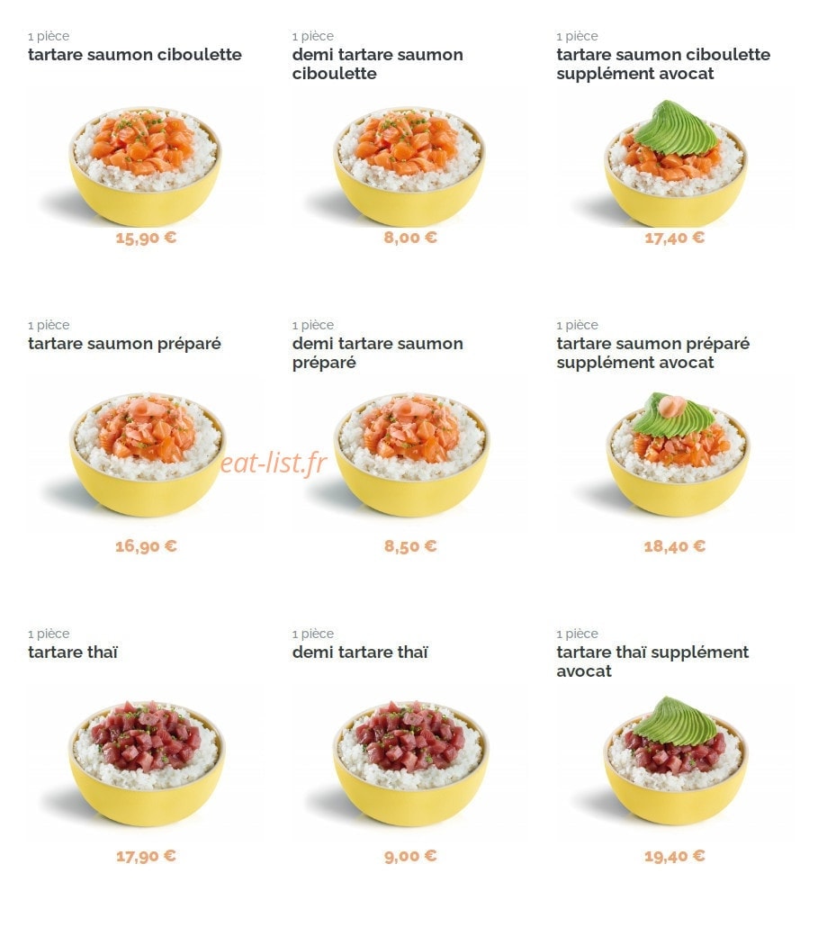 You Sushi — carte page 5