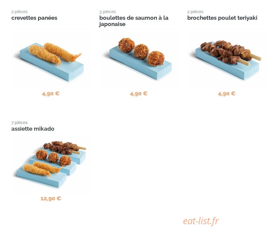 You Sushi — carte page 2