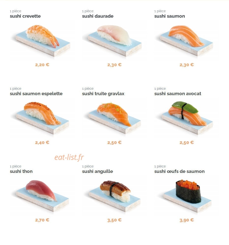 You Sushi — carte page 4