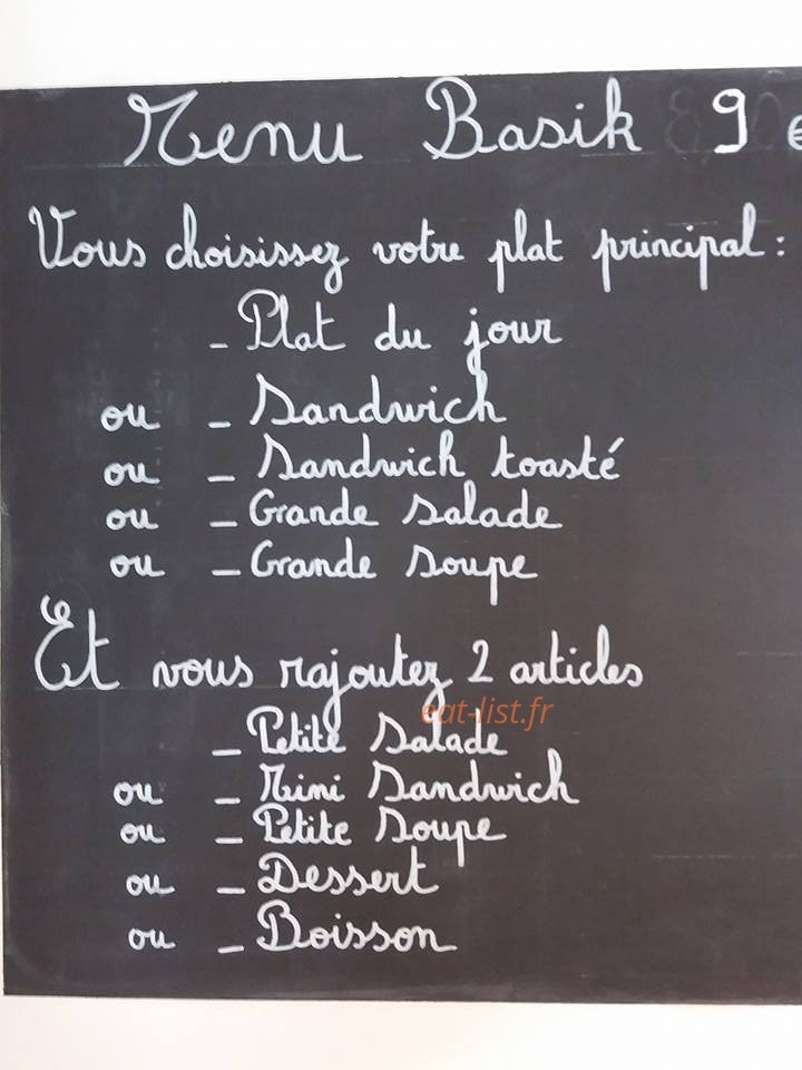 basik — carte page 1