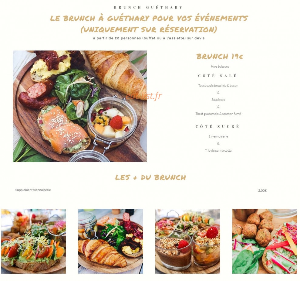 La Voile Blanche — carte page 2