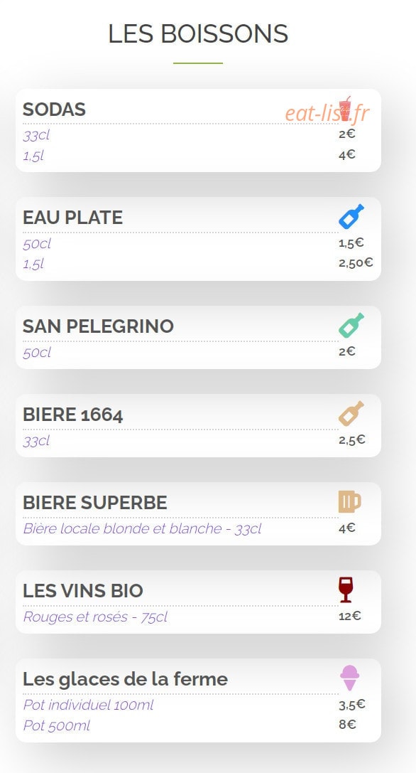 Le Spot — carte page 4