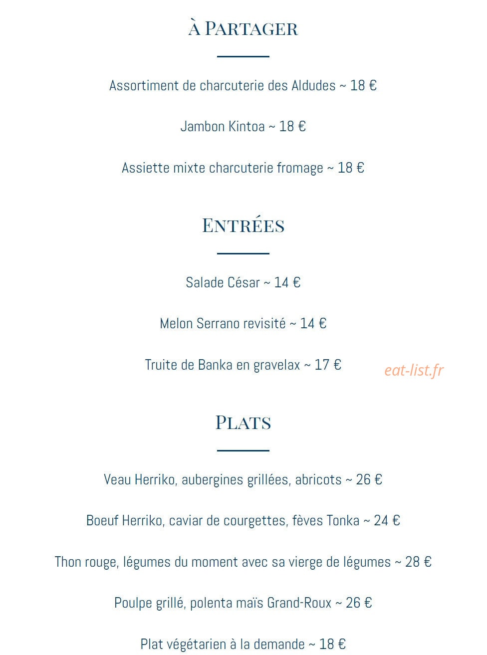 Les six saisons — carte page 1