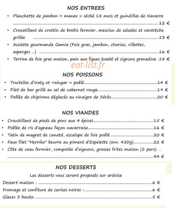 Gamia — carte page 1