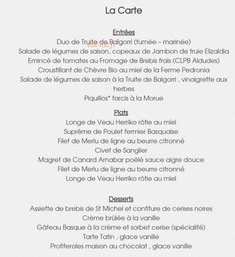 Xoko Goxoa — carte page 2