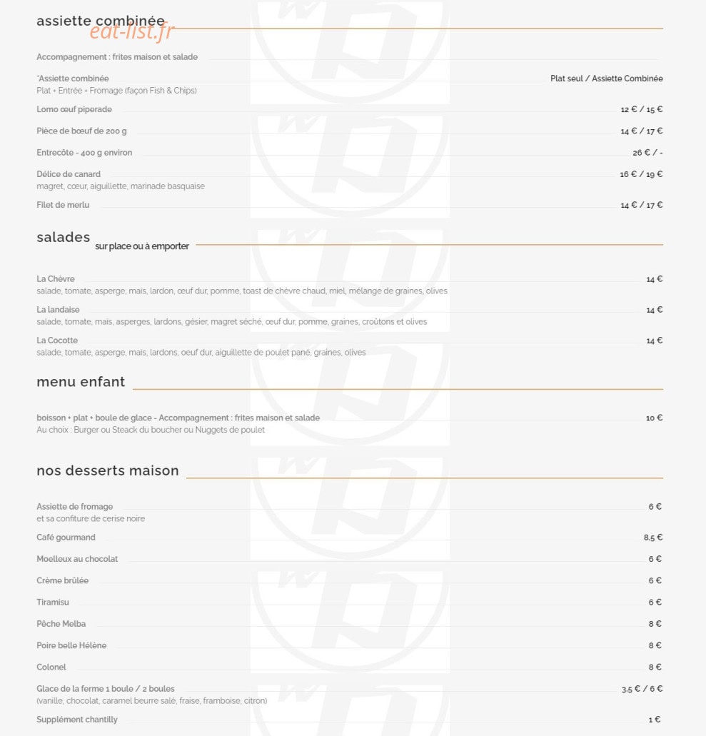 Le B — carte page 2