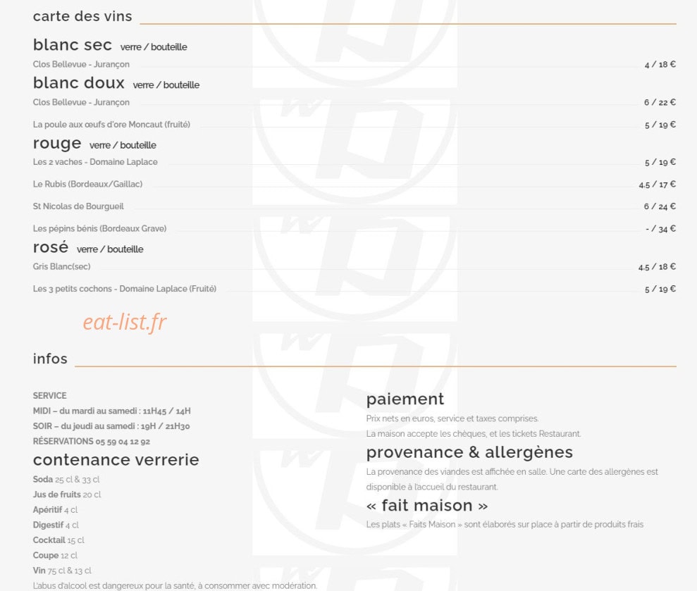 Le B — carte page 4