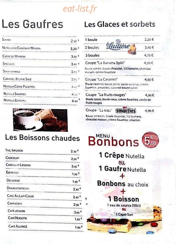 Crêp’eat — carte page 2