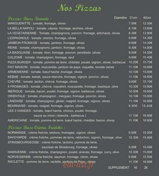 Fait maison — carte page 2