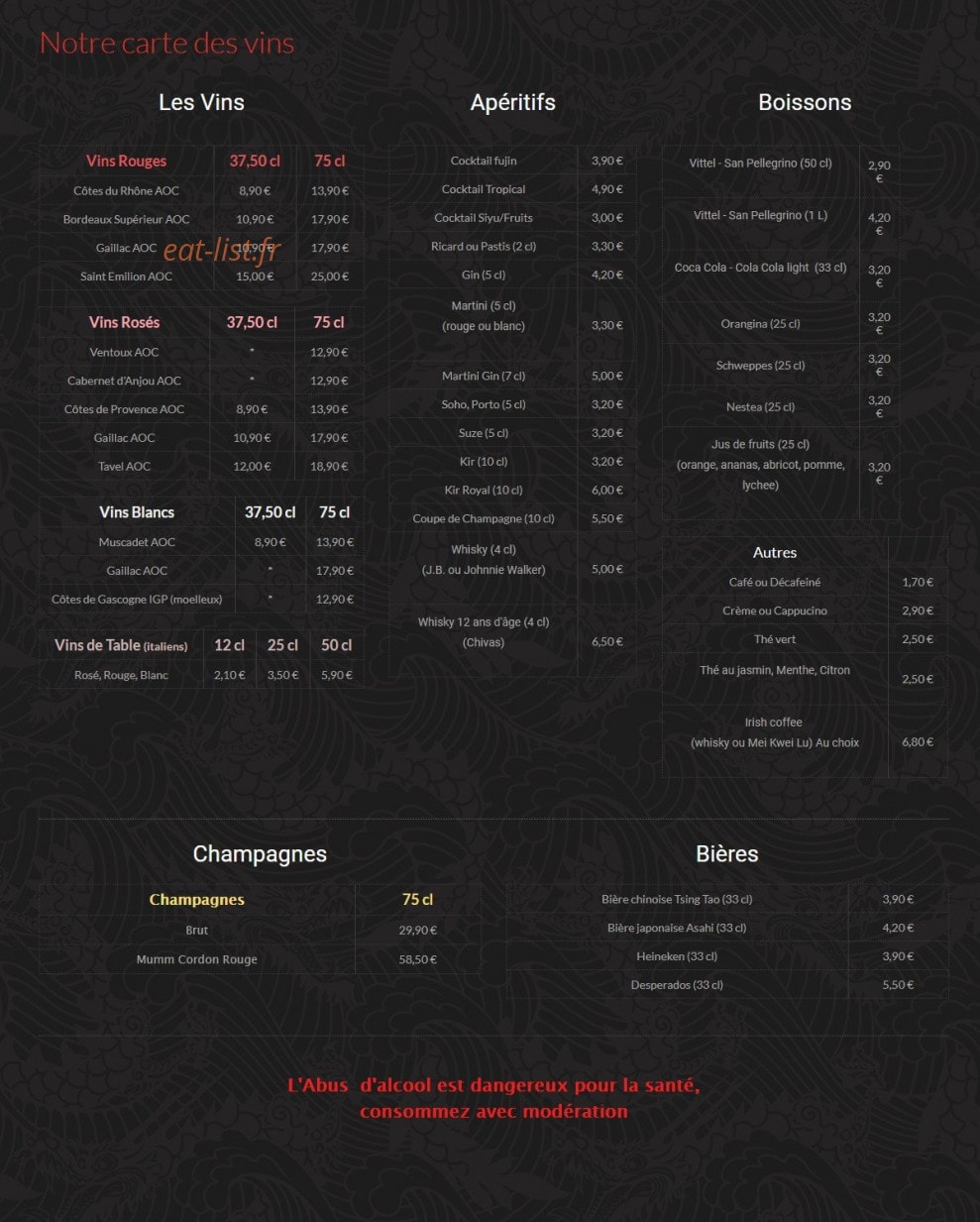 Fujin — carte page 2
