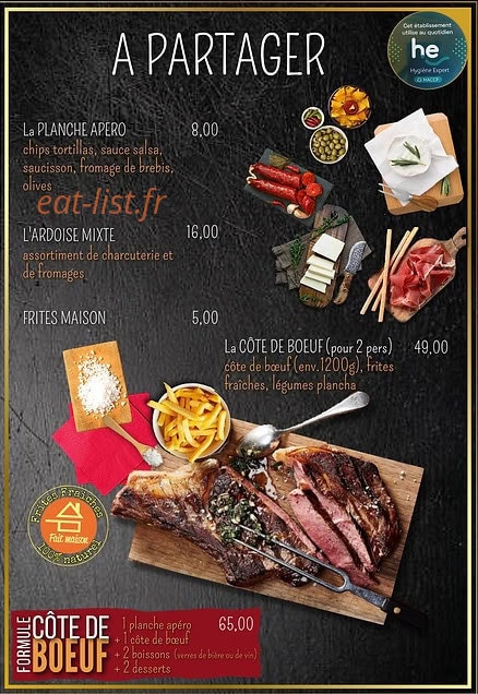 Jam pub — carte page 7