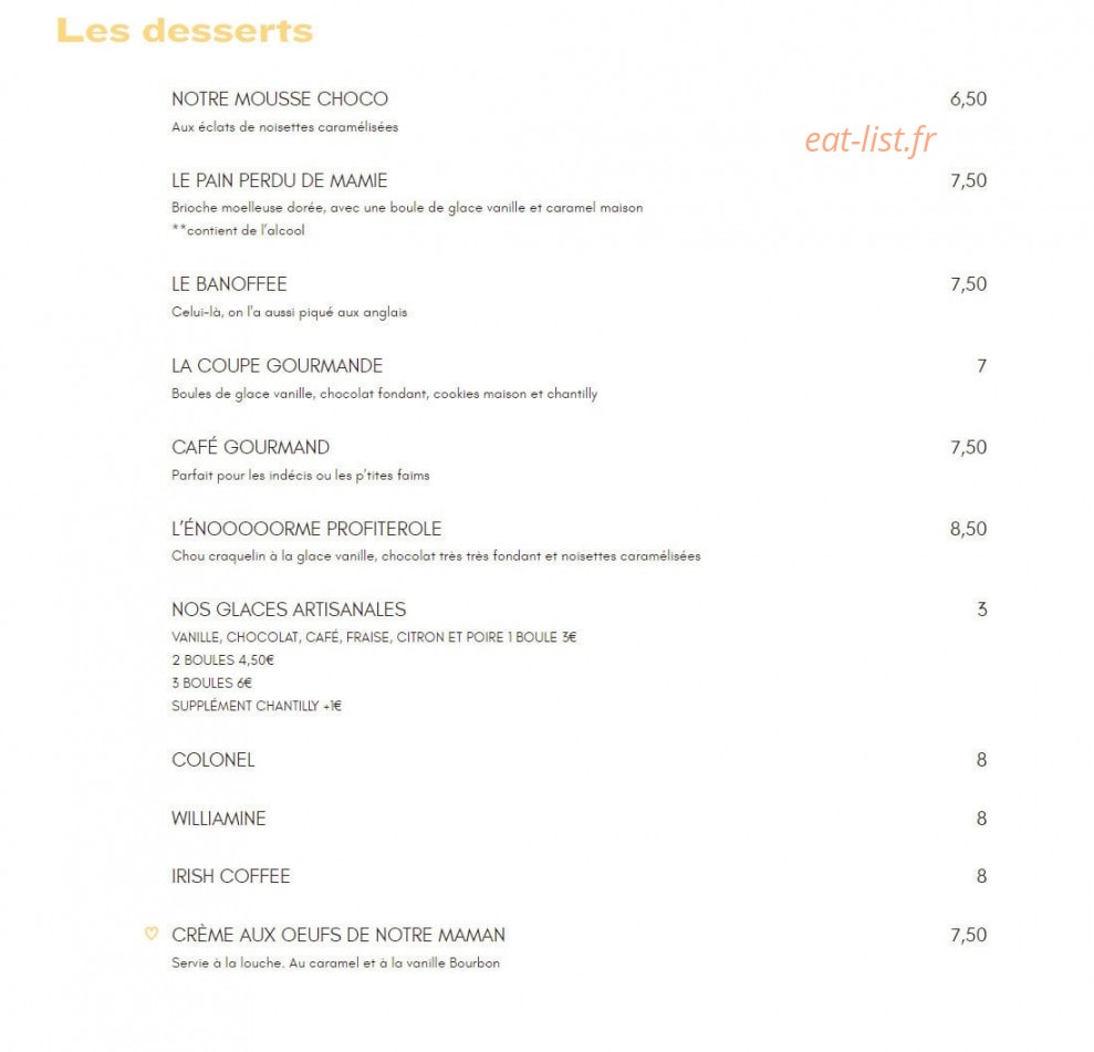 La Côte & l'Arête — carte page 6