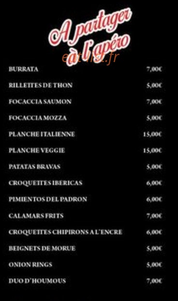 La Factory — carte page 5