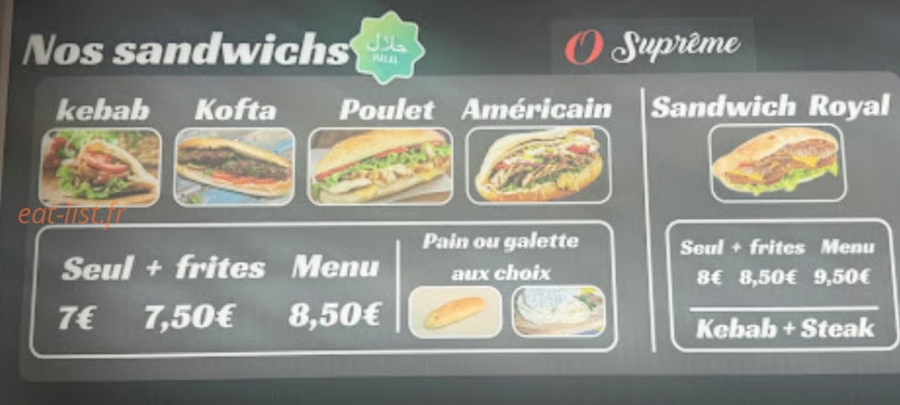 O supreme — carte page 3