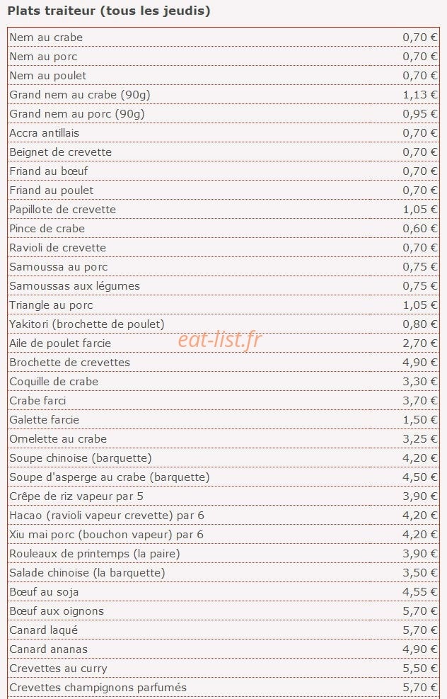 Campagne et Saveurs — carte page 6