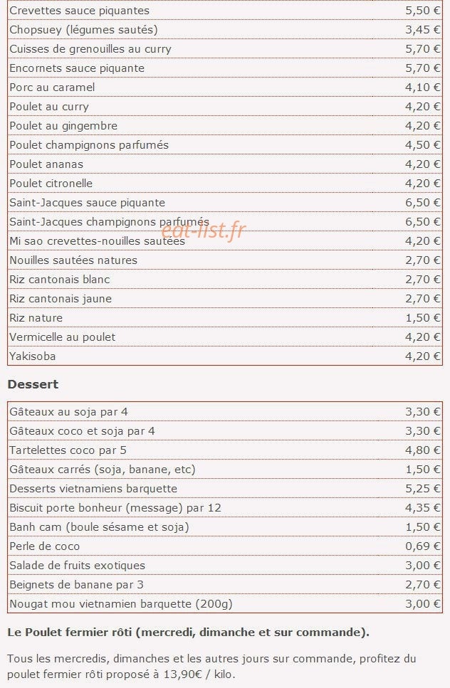Campagne et Saveurs — carte page 7