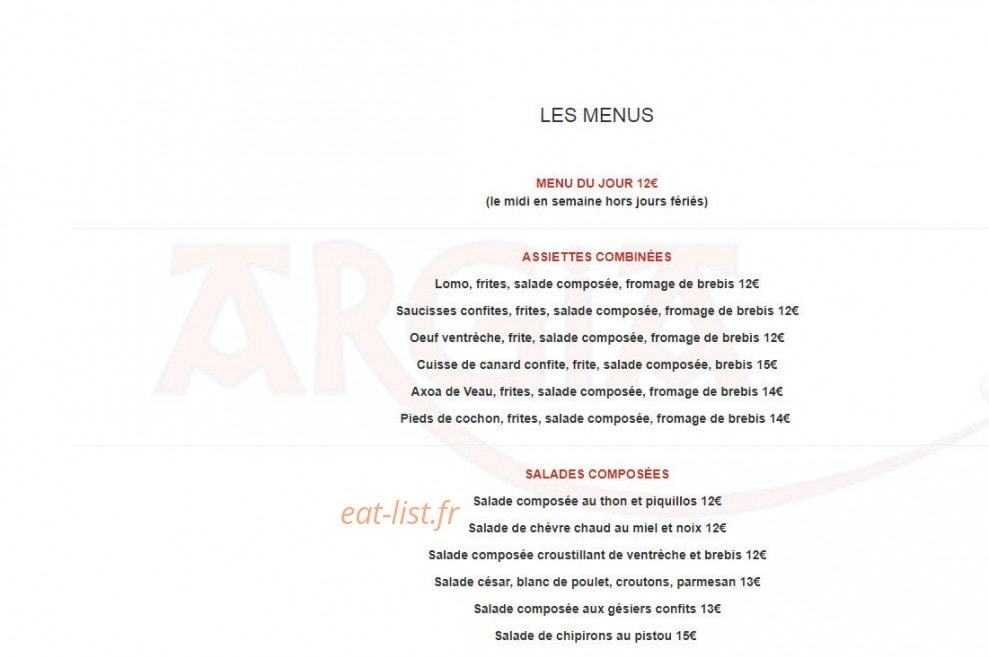 Argia — carte page 2