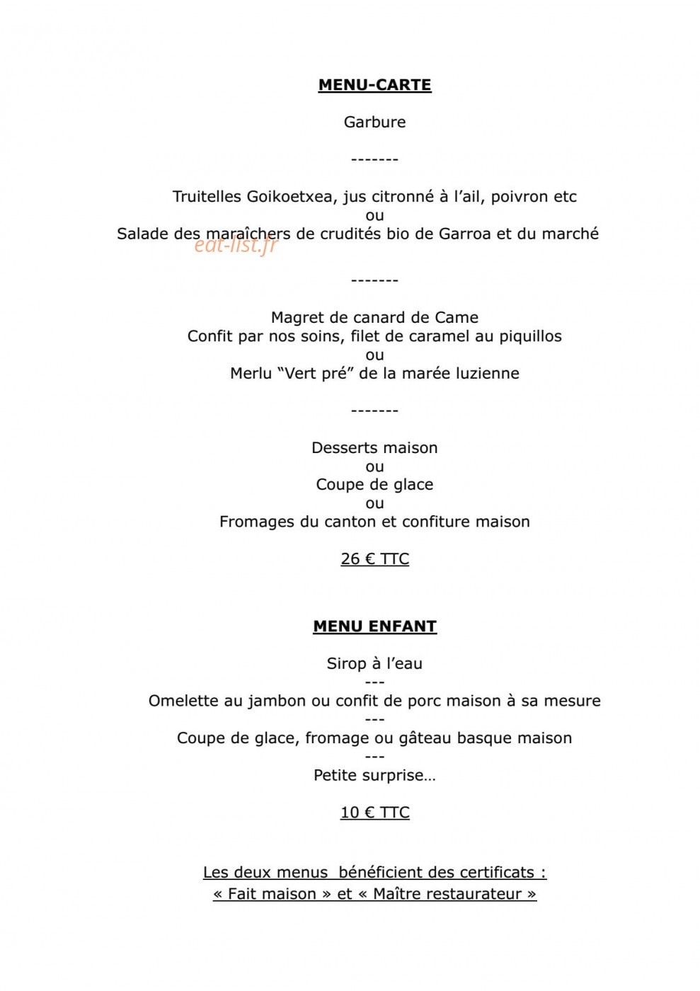 Etchebarne — carte page 2