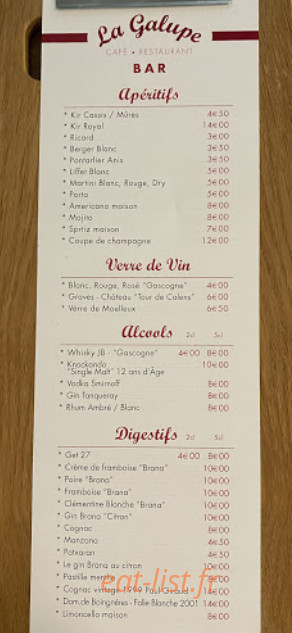 La Galupe — carte page 2