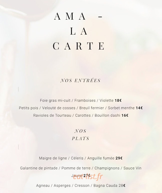 Ama — carte page 1