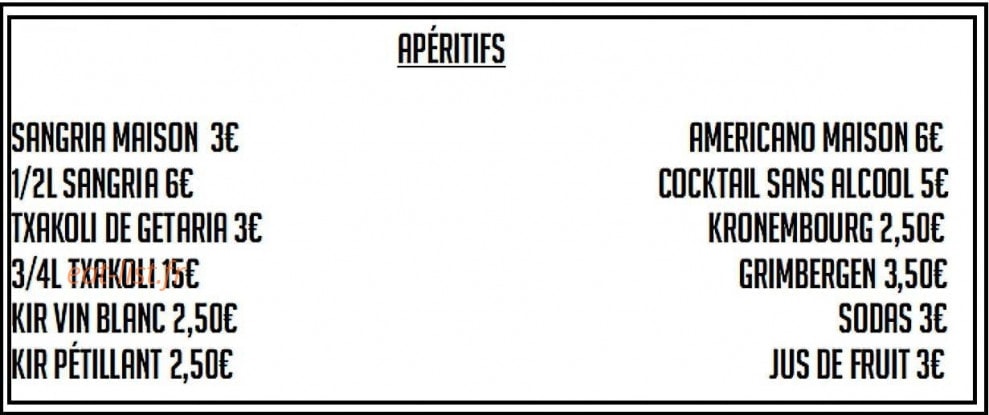 Le Central — carte page 1