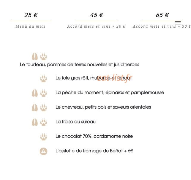 Choko Ona — carte page 1