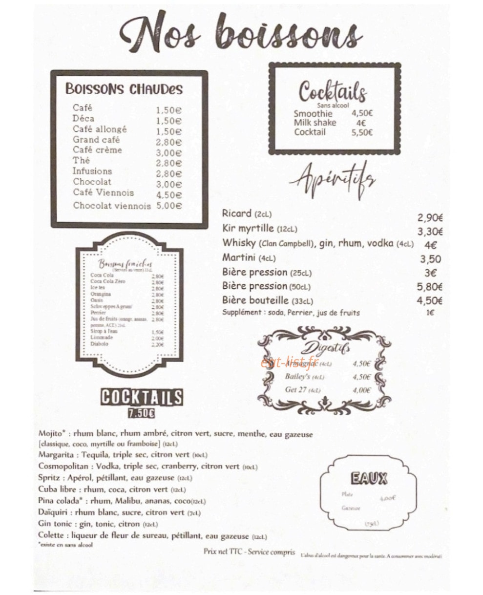 Au petit bonheur — carte page 2