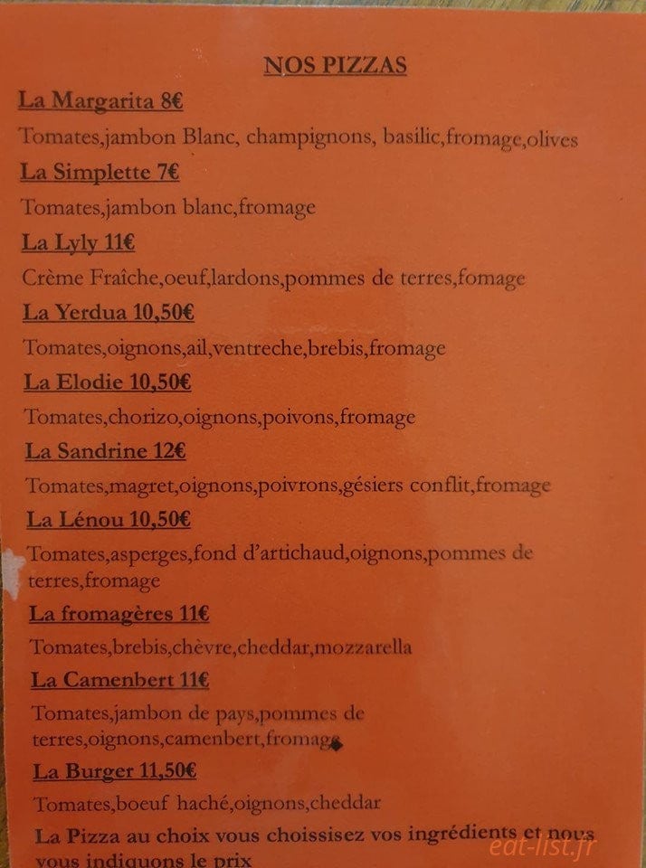 La parenthèse — carte page 1