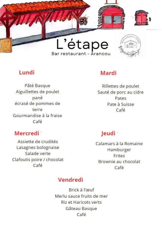 L'étape — carte page 1