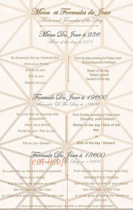 L'Atrium — carte page 4