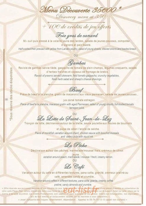 L'Atrium — carte page 5