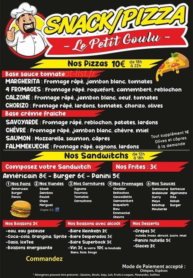 Le petit goulu — carte page 1