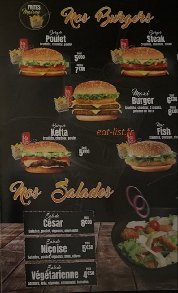 L'oriental Kebab — carte page 2