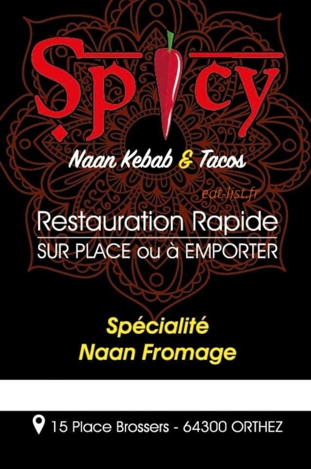 Spicy — carte page 1