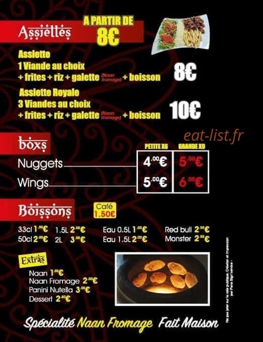 Spicy — carte page 5