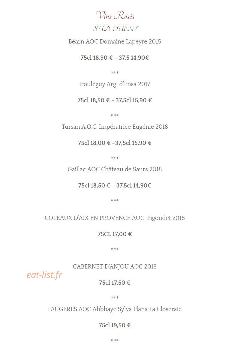 La tour galante — carte page 3