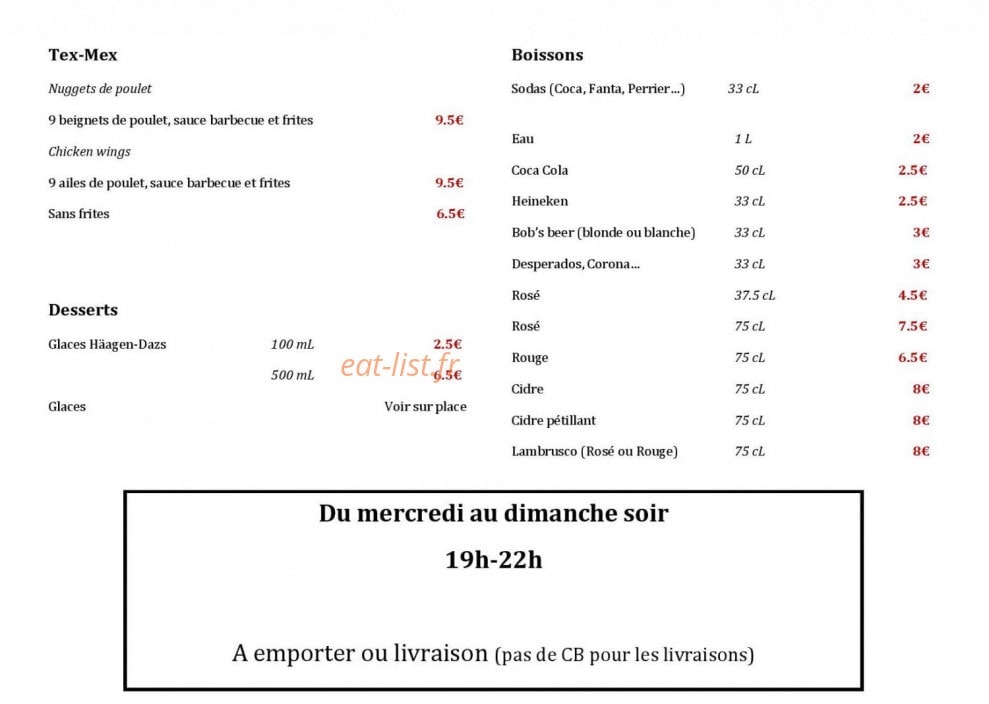 Pizza Gorri — carte page 3