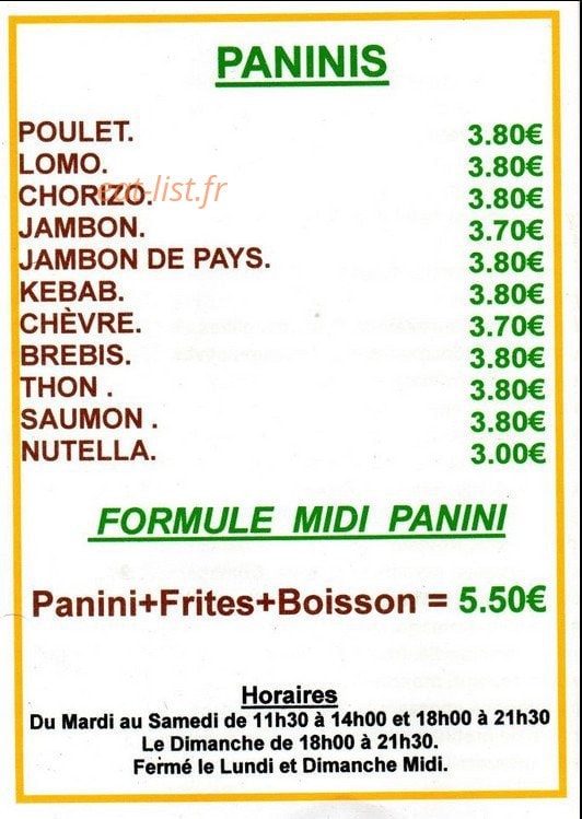 Pizza etchea — carte page 3