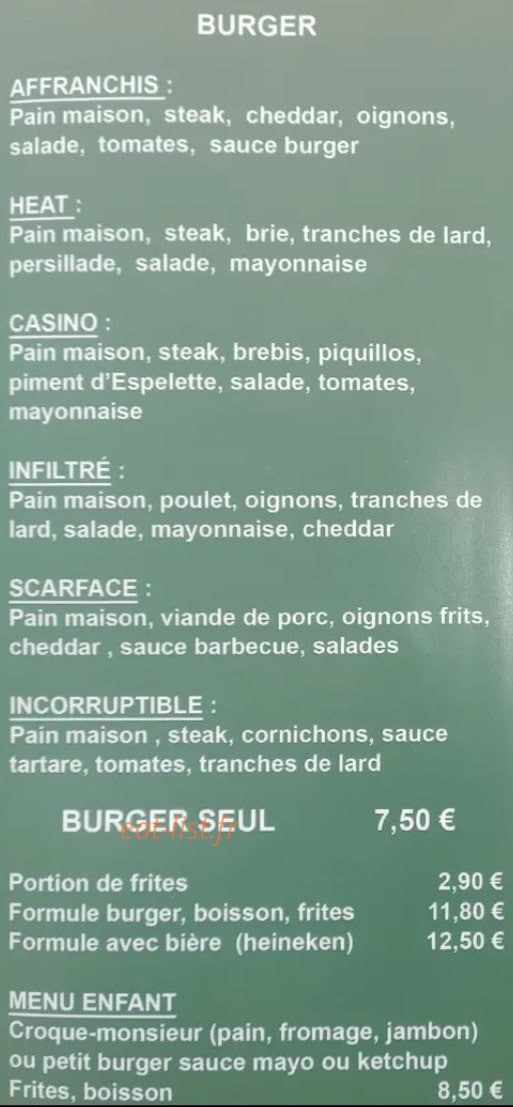 Sur le pouce — carte page 5