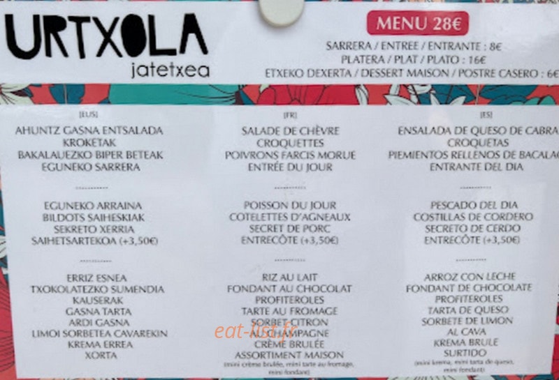Urtxola — carte page 1