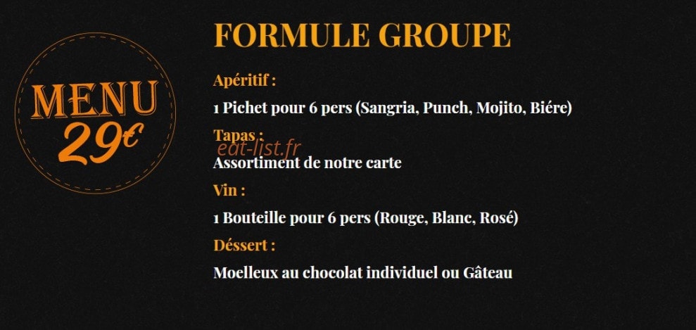 Le Before PuB — carte page 2