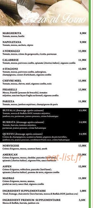 Little Italy — carte page 2