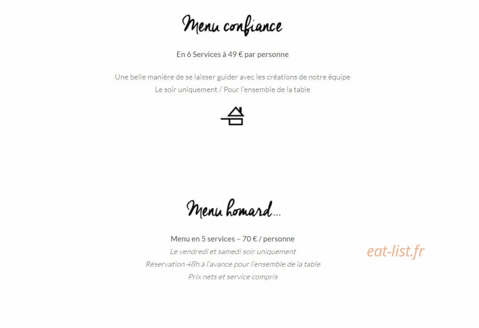Le Mas des Aromes — carte page 3