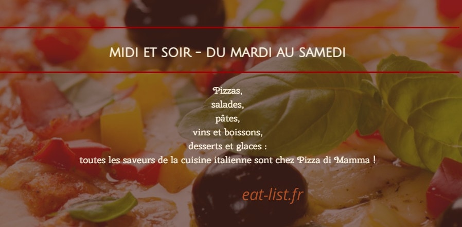 Pizza di Mamma — carte page 6