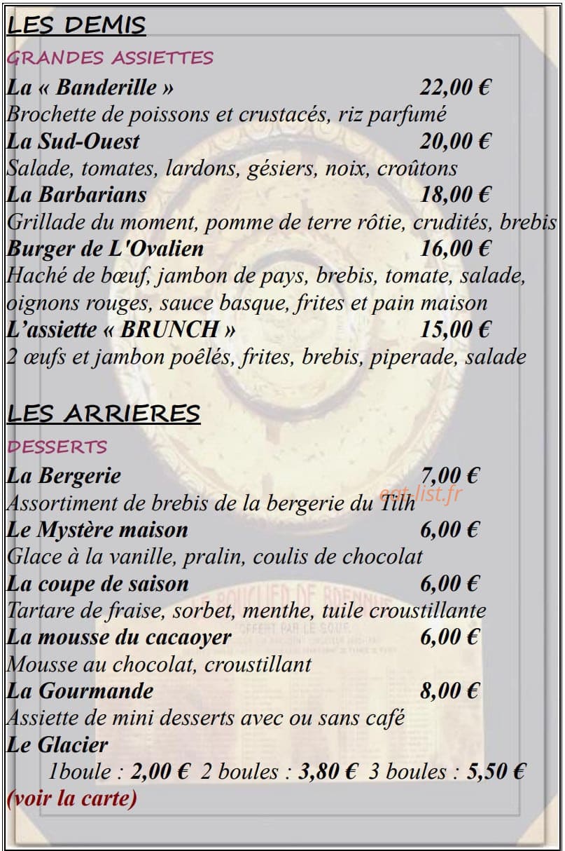 L'Ovalien — carte page 4