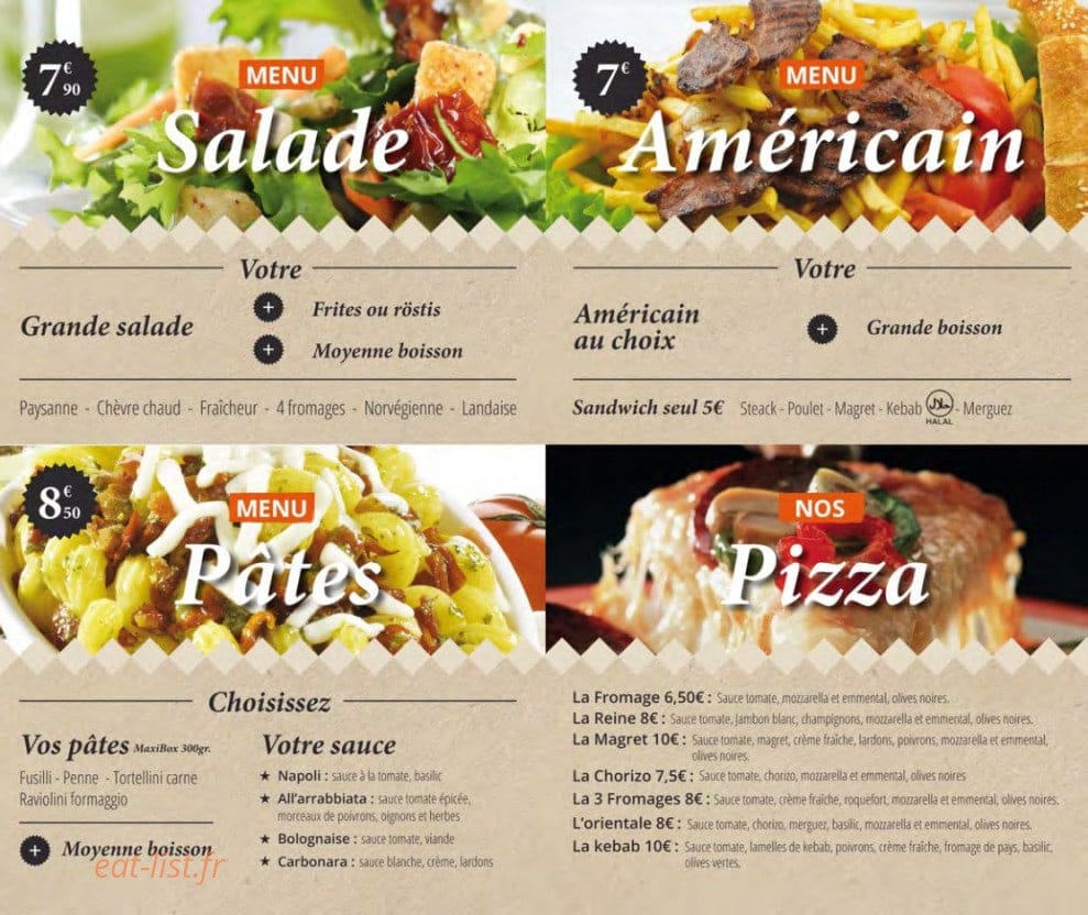 Caza'Pan — carte page 2